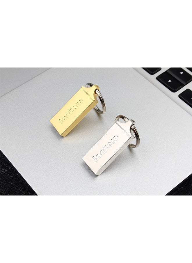 لانزيرو محرك فلاش Lanzero USB 3.0 فائق السرعة معدني صغير فضي 128 جيجابايت  - Image 3