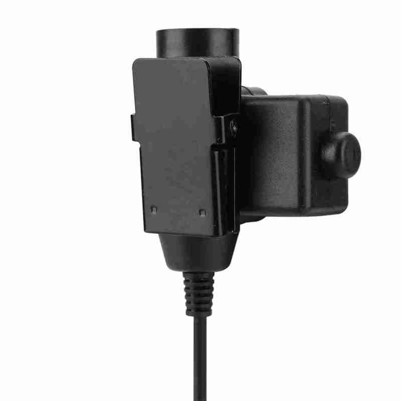 Military Radio Headset Metal Clip Clear Voice Communication - Handsfree Operation Compact Military Headphone for Military Use - Image 2