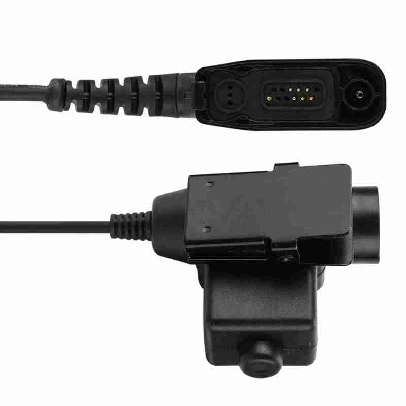 Military Radio Headset Metal Clip Clear Voice Communication - Handsfree Operation Compact Military Headphone for Military Use - Image 4
