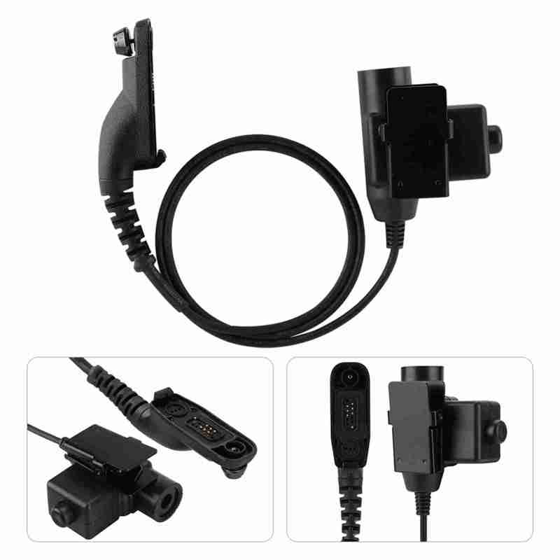 Military Radio Headset Metal Clip Clear Voice Communication - Handsfree Operation Compact Military Headphone for Military Use - Image 3