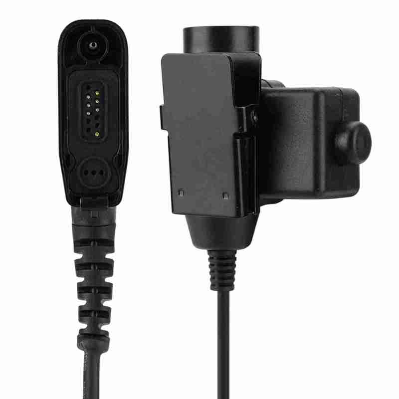 Military Radio Headset Metal Clip Clear Voice Communication - Handsfree Operation Compact Military Headphone for Military Use - Image 1