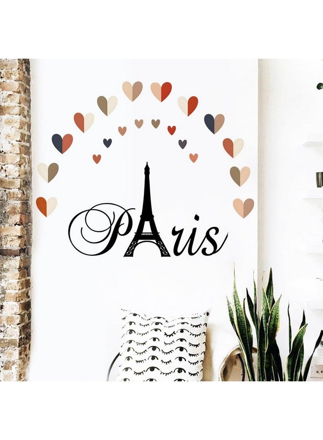 Lchen Paris Eiffel Tower Removable PVC Wall Sticker Home Kids Room Decor Art Decal(12.6"x19.7") - Image 4
