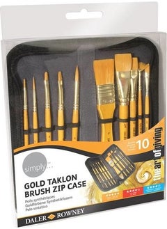 Gold Taklon Bag Brush Set 10 Pieces - pzsku/Z0FC07DD49ADD5A315E64Z/45/_/1725723571/fe4aa1d3-7304-4adf-9127-380f28533107