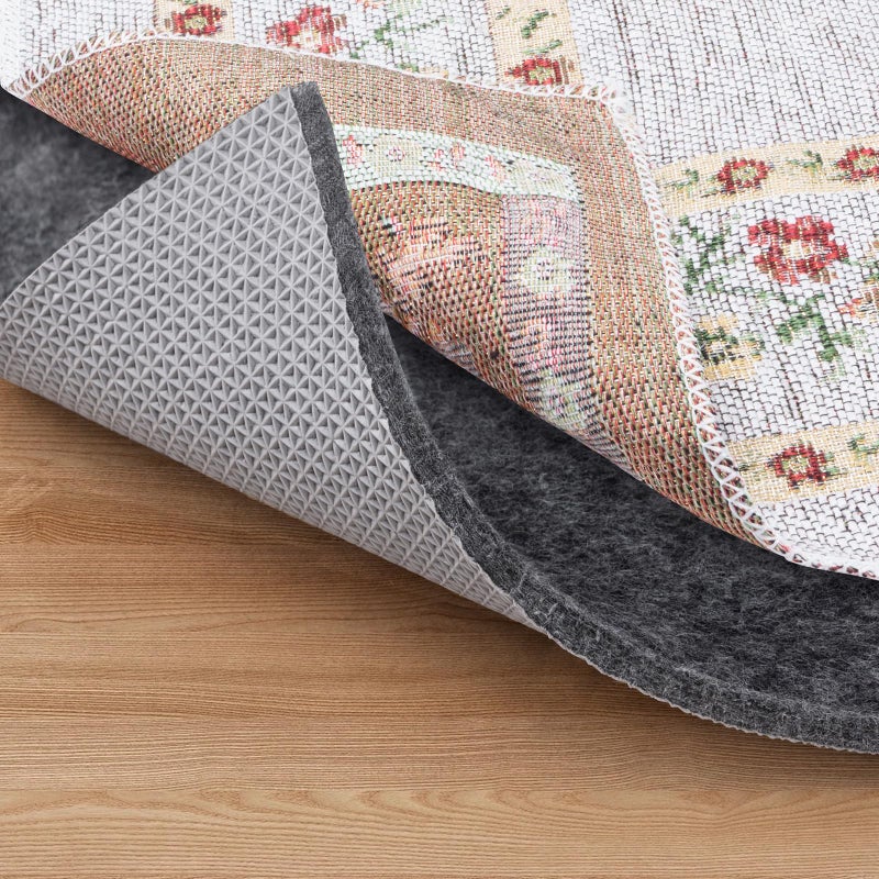BALEINE Felt Non Slip Rug Pads, Extra Large 1/4" Thick Felt and Rubber Backing, Shock Absorbing Carpet Pad for All Carpets and Hardwood Floors (3x5 Ft) - Image 1