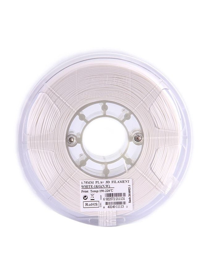 eSUN 1.75mm Glass Fiber Filled 3D Printer Filament White  - Image 1