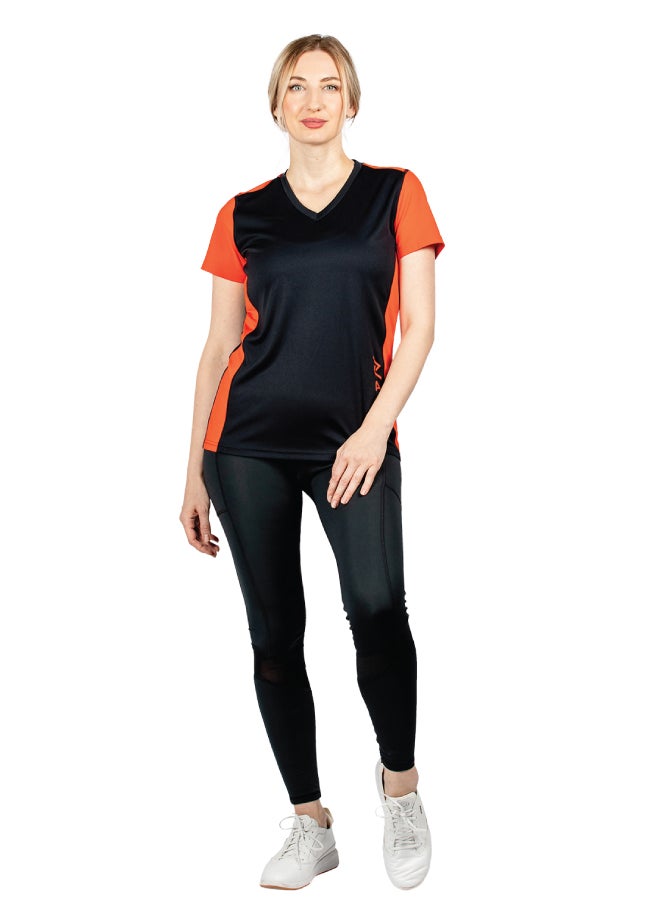 ZAECY Women's V-neck T-shirt  - Image 2