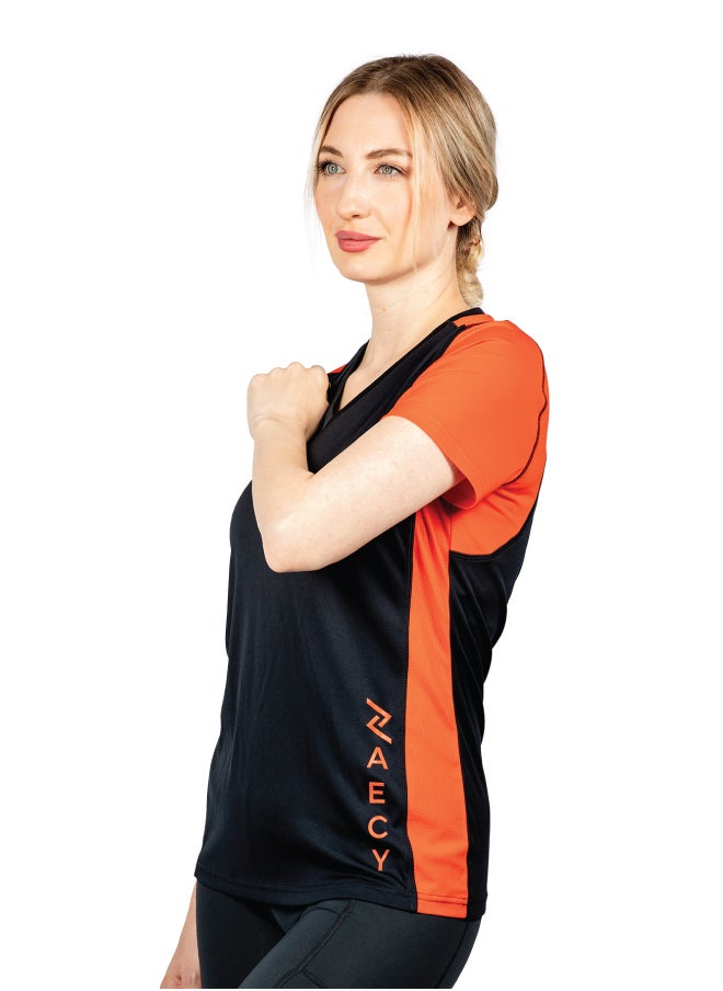 ZAECY Women's V-neck T-shirt  - Image 3