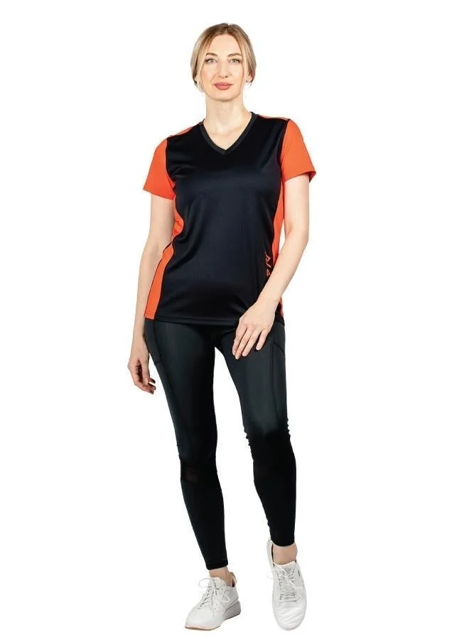 ZAECY Women's V-neck T-shirt