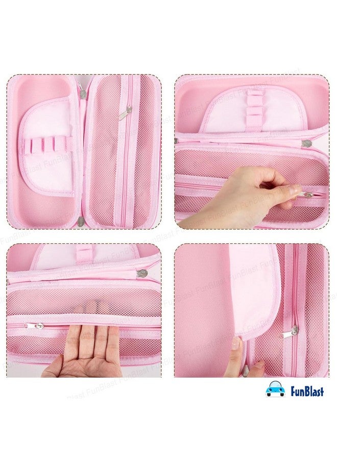 FunBlast Pencil Pouches - Pencil Case for Girls, Zipper Pencil Pouches for Kids, Pencil Pouches for Girls Stylish, Kids Pencil Box, Stationary Organizer Box, Return Gift for Kids (Multicolor) - Image 3