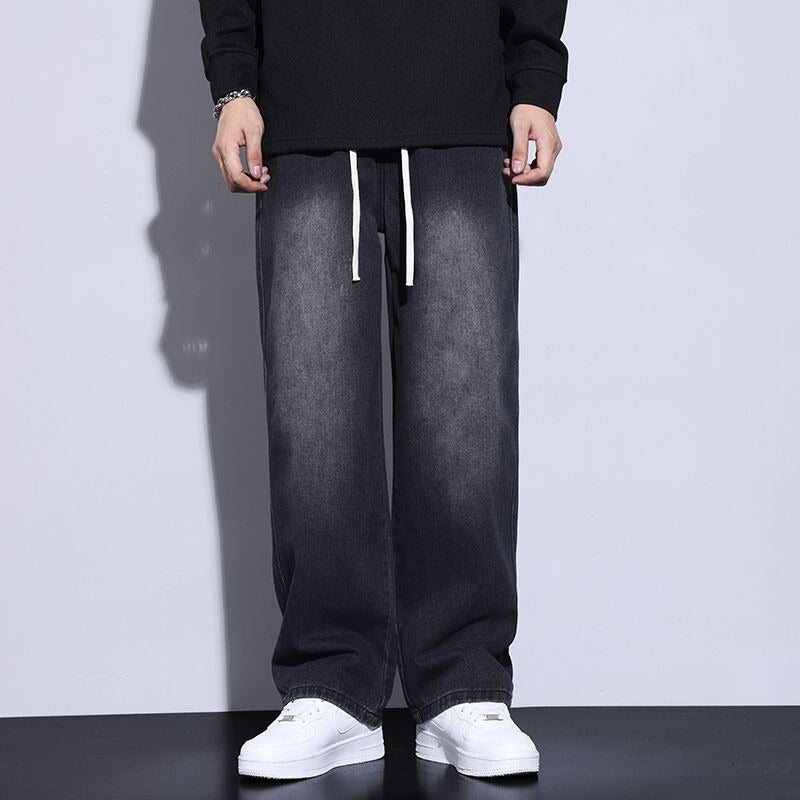 Unisex Casual Daily Denim Jeans - Image 3