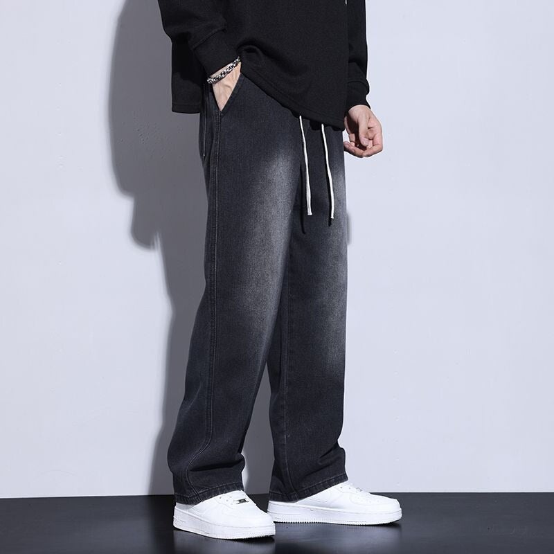 Unisex Casual Daily Denim Jeans - Image 4