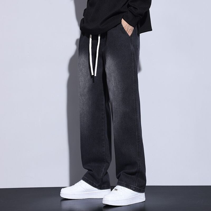 Unisex Casual Daily Denim Jeans - Image 2