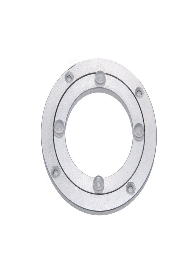 Dailydanny Aluminum Heavy Duty Lazy Susan Rotating Turntable Bearing Swivel Plate Hardware for Dining-Table (4 inch) - Image 1