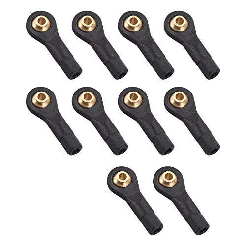 uxcell 10 Pcs M2 2.0xL19mm Lever Steering Linkage Tie Rod End Ball Head End without Screws and Nut for RC Robot - Image 4