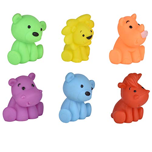 RATNA'S Squeezy Animal 6 PCS Set for Infants to Enjoy Their BATHTIME AS Well AS Playtime - Image 2