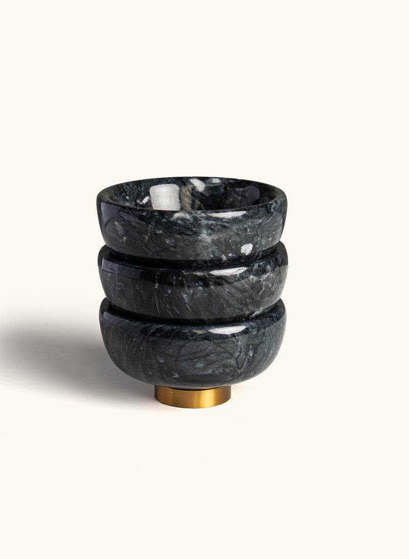 touche déco Marble Dip Bowls - Image 1