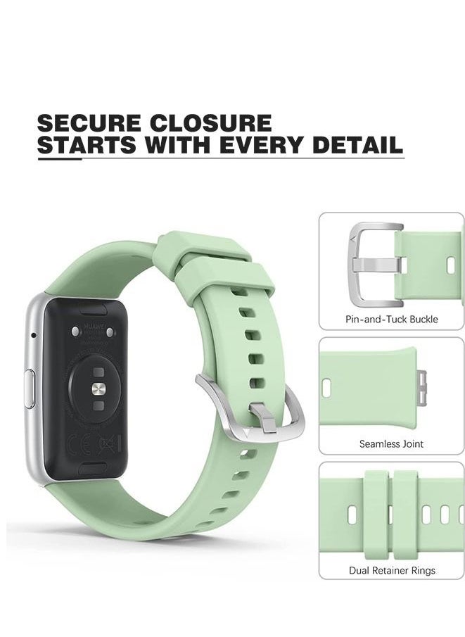 Generic - حزام ساعة متوافق مع ساعة Huawei Watch Fit (TIA-B09/TIA-B19) الذكية - Image 1