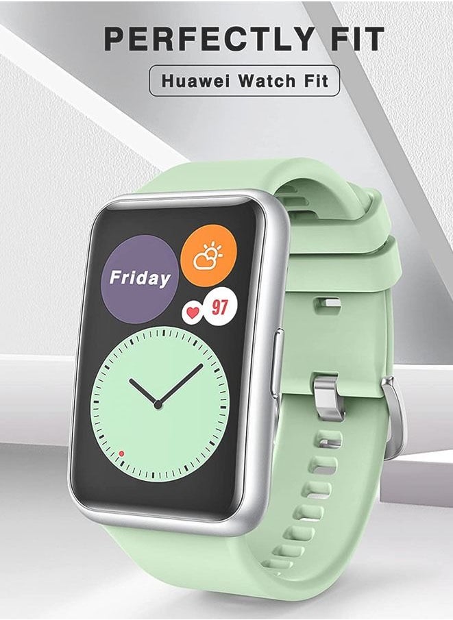 Generic - حزام ساعة متوافق مع ساعة Huawei Watch Fit (TIA-B09/TIA-B19) الذكية - Image 1