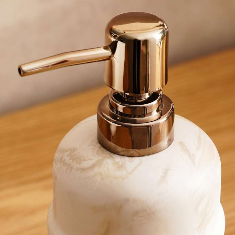 Pan Home موزع صابون ماريس - بيج - Image 2