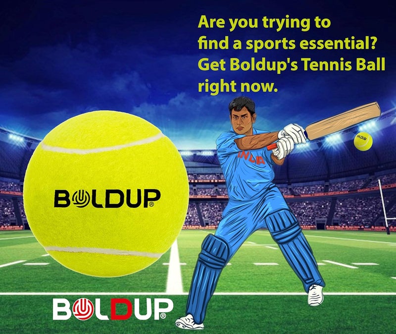 IFOLDUP ® Tennis Ball for Cricket: Soft Lightweight Balls Tournament Street Match Lawn Court Super Bounce—Sturdy and Durable Courts and Tournaments(Green) (Single PC) - Image 4