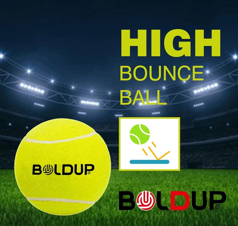 IFOLDUP ® Tennis Ball for Cricket: Soft Lightweight Balls Tournament Street Match Lawn Court Super Bounce—Sturdy and Durable Courts and Tournaments(Green) (Single PC) - Image 5