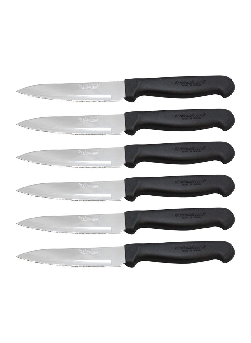 Sekizo Set of 6 Cook Professional Knives 4 Inch  - Image 1