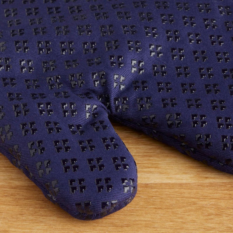 KitchenAid Asteroid Oven Mitt Set  Cobalt Blue 7""x12.5"" - Image 3