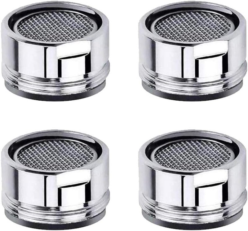 Alamic Faucet Aerator Kitchen Sink Replacement Parts With Brass Shell 15/16-Inch Male Threads Filter With Gasket for Kitchen Bathroom - 4 Pack - Image 1