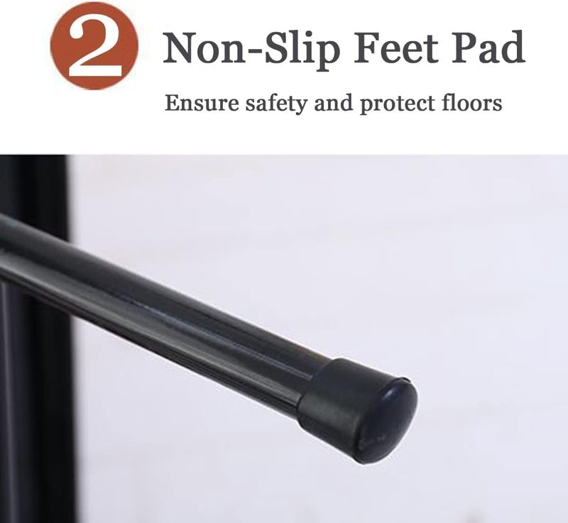 Harmony Home Foldable Multipurpose Chair – Portable & Lightweight with Soft Padded Seat, Ideal for Home, Dining, Office, Outdoor, Camping & Fishing – Black - Image 4