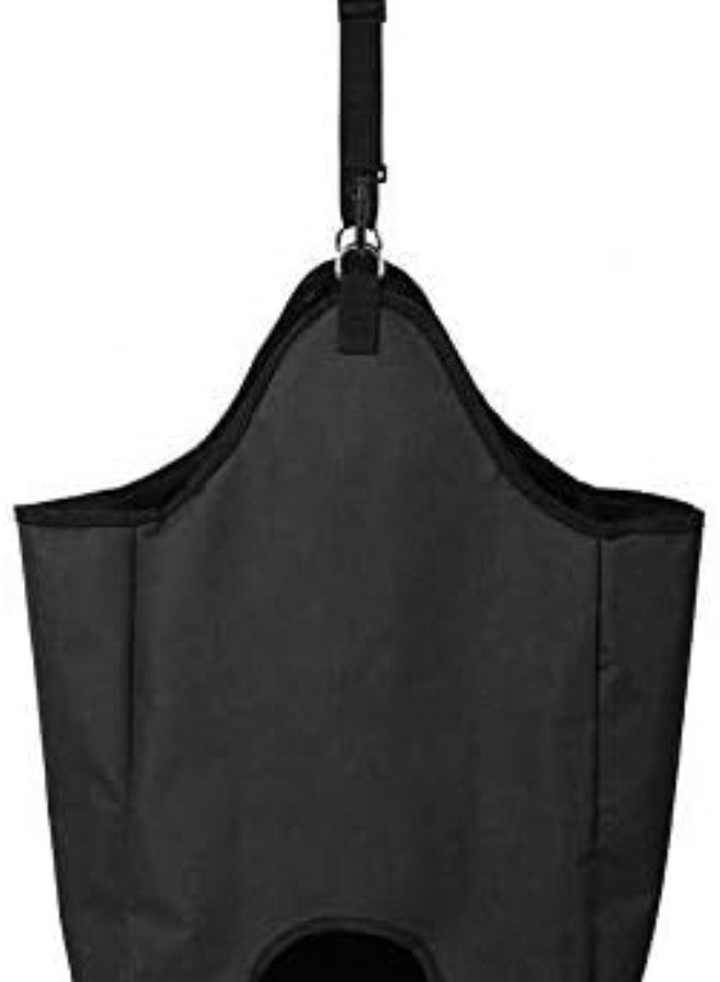 klarako Hay Storage Bag, 2 Colors Wear Resistant Oxford Cloth Horse Feeding Hay Tote Bag Horse Feed Hay Bag for Horse Outdoor Feeding(Black)  - Image 4