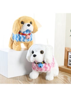 Generic Electronic Pet Toy - Interactive Robot Dog Ai Technology Voice Recognition Emotional Intelligence-Color:Matching Stripes Yellow  - Image 3