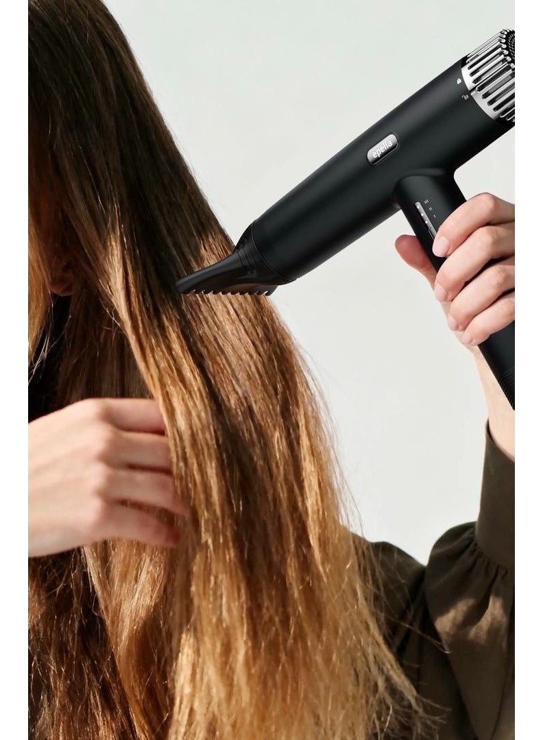 PBS Epelia Professional Hair Dryer – 110,000 RPM Turbo Motor for Fast Drying & Anti-Frizz Finish - Image 1