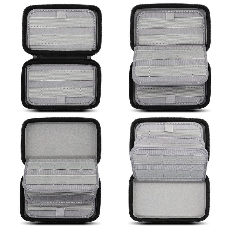 sisma 80 Switch Game Case Compatible with Nintendo Switch/Switch 2 Games & PS Vita Cartridges, Hard Shell Card Holders Organizer Storage Case Travel Portable Carrying Bag - Image 2