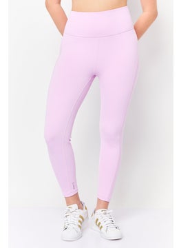 Women Tight Fit Training Leggings, Lavender