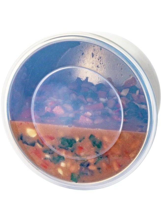 EcoPeaceful Silicone LId For Instant Pot 5-6 Quart - 100% Pure Silicone - Image 2