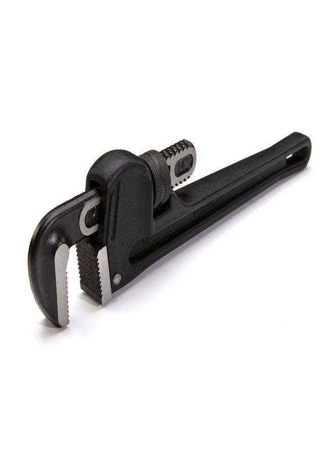 Steelman 60877 14-Inch Heavy-Duty Cast Aluminum Straight Handle Pipe Wrench - Image 2