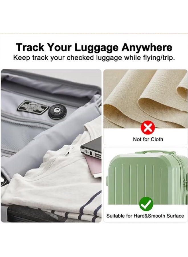 Risen 1 Pack AirTag Holder Case Cover,IPX8 Waterproof Airtag Sticker Stick On Adhesive Mount With Adhesive Sticker,Full Body Protection,Anti-Scratch Protective Tracker Sticker For Cars Luggage Bicycle  - Image 3