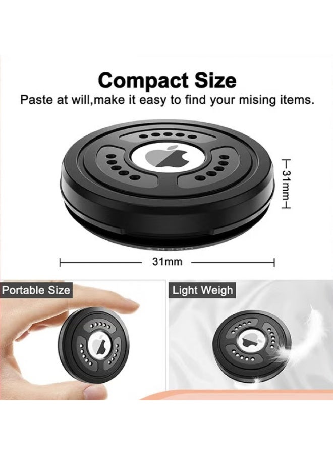 Risen 1 Pack AirTag Holder Case Cover,IPX8 Waterproof Airtag Sticker Stick On Adhesive Mount With Adhesive Sticker,Full Body Protection,Anti-Scratch Protective Tracker Sticker For Cars Luggage Bicycle  - Image 5