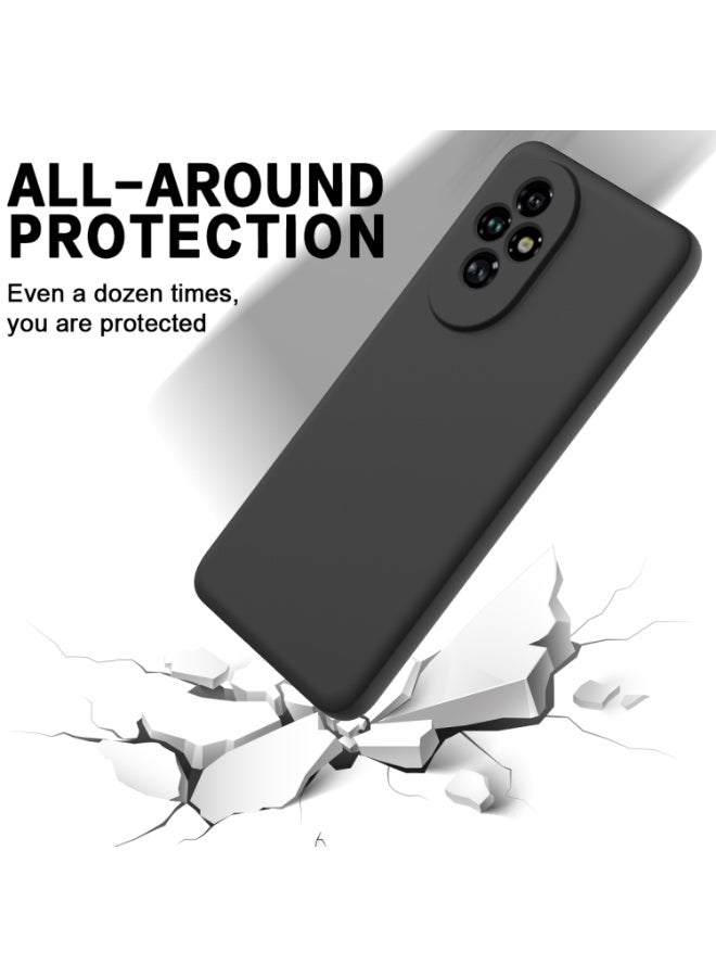 إيروريكس جراب هاتف متوافق مع هاتف Honor 200، مصنوع من السيليكون، نحيف، ناعم، غير لامع، مقاوم للصدمات، مزود بحبل تعليق. - Image 5