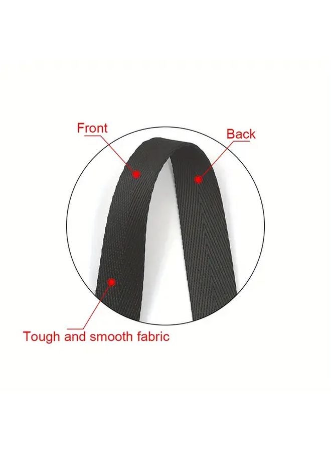 White 20mm Heavy Duty Nylon Webbing Strap Herringbone Pattern 5 Meters Multi Use For DIY Bags Belts Crafting - Image 5