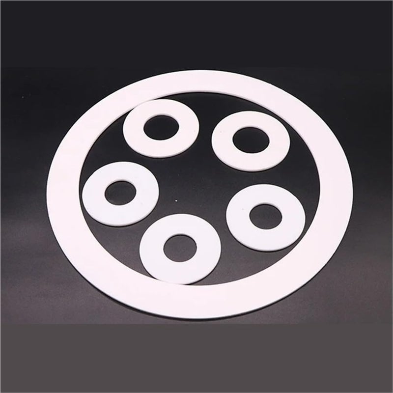 PTFE Flat Washers 8x11x1 25mm Thick Gasket Spacers for Water Pipe Joints Pressure Gauge Mechanical Seals 50pcs - Image 4
