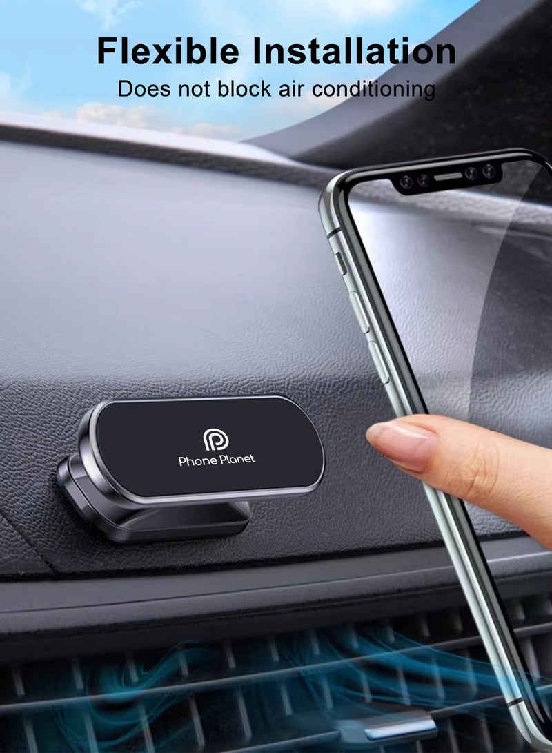 Phone Planet Super Mini Magnetic Car Phone Holder Stand For Smartphones - Image 3