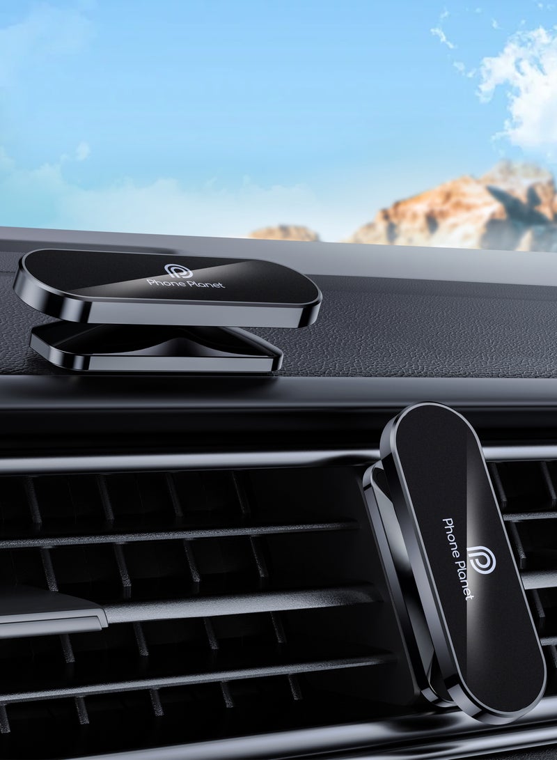 Phone Planet Super Mini Magnetic Car Phone Holder Stand For Smartphones - Image 4