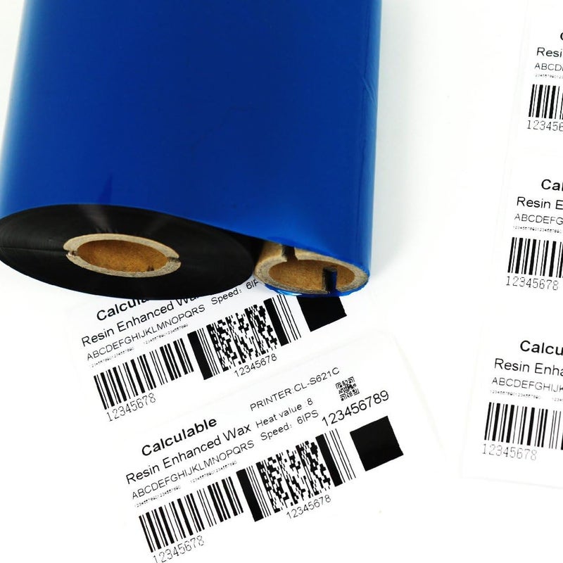 DEFMATE Black 2.52" x 1476' (64mmx450m) Thermal Transfer Wax Ribbon for Zebra Desktop Printer,TEC,DATAMAX,INTERMEC,Avery,Citizen,SATO,TSC,GODEX,ARGOX,BEIYANG,POSTEK - Image 5