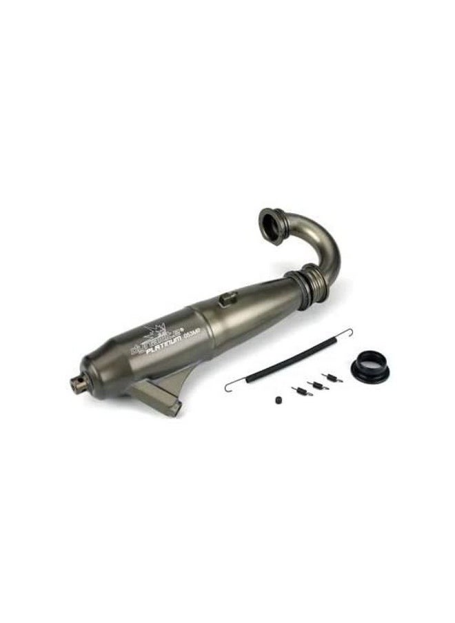 Dynamite P5003 053 Midrange Inline Hard Anodized Exhaust System (1/8 Scale) 