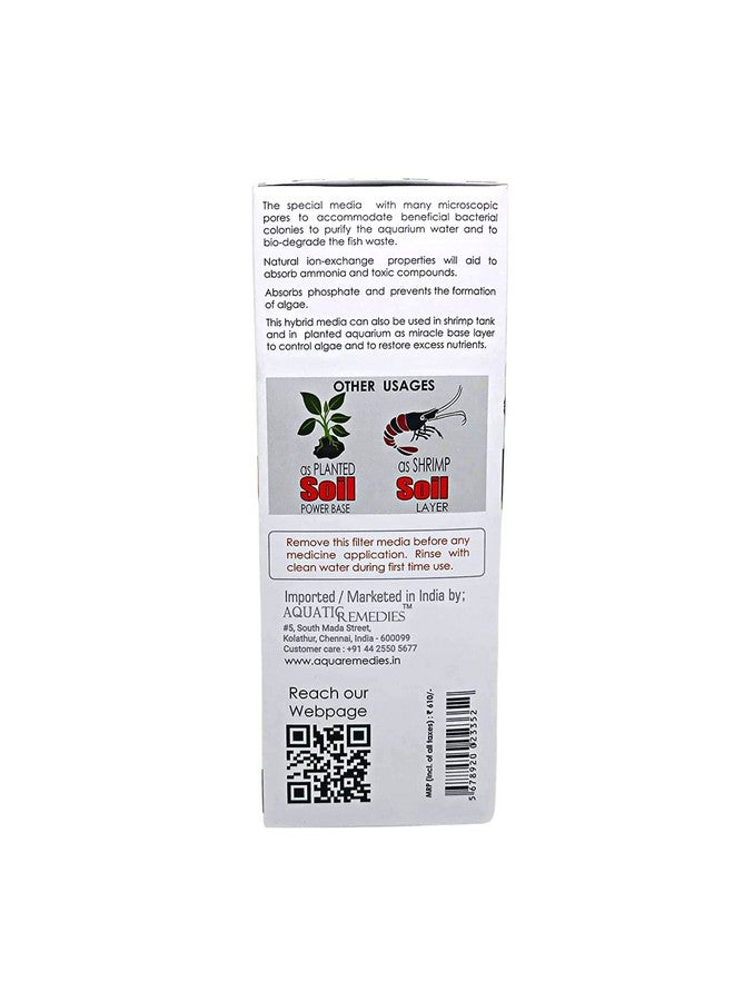 Generic Aquatic Remedies Natural Filter Media For Marine And Fresh Water Aquariums With Free Key Ring, 800Ml (X-Lone, Pack Of 2)  - Image 5