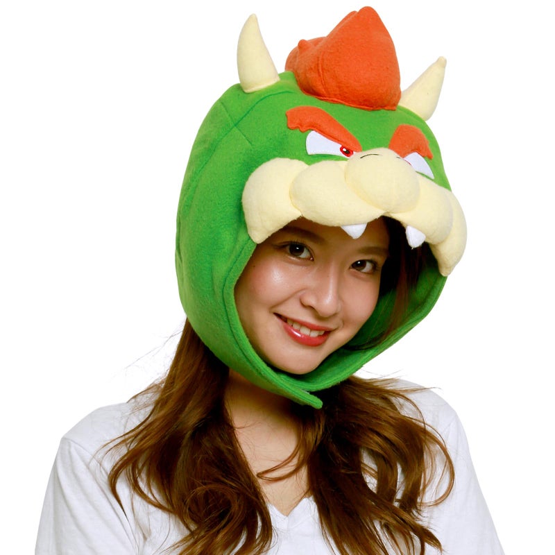 SAZAC Kigurumi Hat -Super Mario Brothers Bowser - Cozy Costume Beanie Cap - Image 5