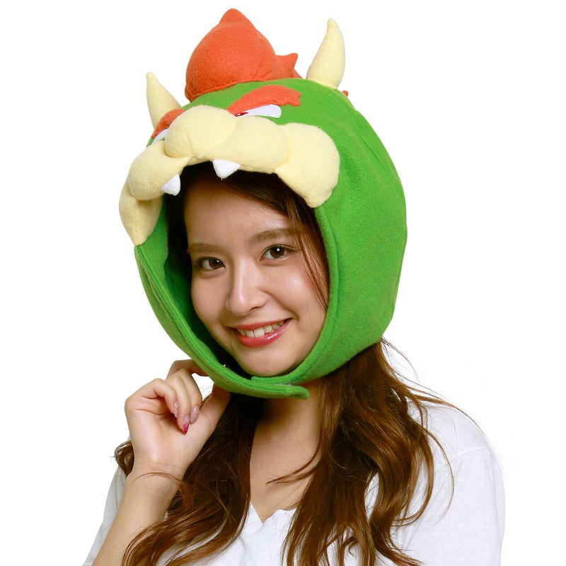 SAZAC Kigurumi Hat -Super Mario Brothers Bowser - Cozy Costume Beanie Cap - Image 4