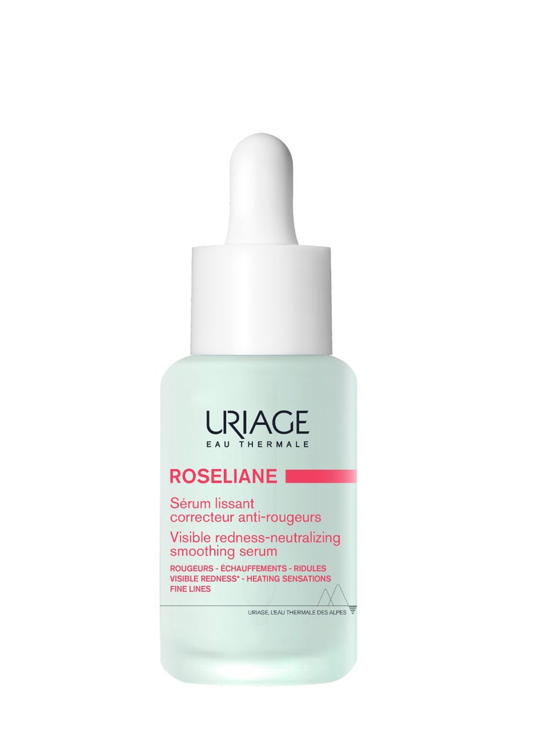 Uriage Roseliane | Anti-Redness Brightening Face Serum Rose Extract And Thermal Water | For Reactive And Sensitive Skin 30ml - Image 2