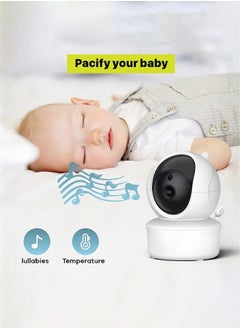 Mi VAZA 5.0 Inch Baby Monitor with Camera Wireless Video Nanny Security Night Vision Temperature Sleep Camera baby monitor  - Image 3